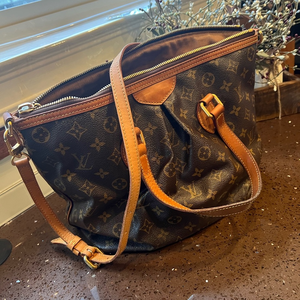 Louis Vuitton Brown Monogram Shoulder Bag